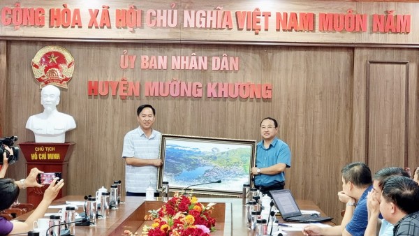 Đoàn công tác xổ số trực tuyến minh ngọc
, tỉnh Lai Châu thăm và làm việc tại huyện Mường Khương