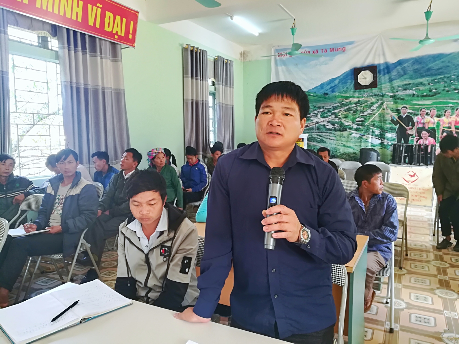 Đoàn Đại biểu HĐND tỉnh, HĐND xổ số trực tuyến minh ngọc
 tiếp xúc cử tri xã Tà Mung và xã Mường Kim